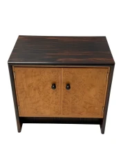 Art Deco Cabinet in Macassar and Birch by Gebroeders Reens Amsterdam, 1930s